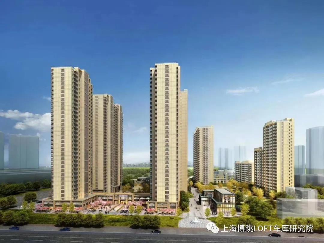 赤峰采用了LOFT车库武汉当代集团春风十里项目现已结构封顶！